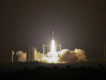 Ракету Vega з українським двигуном запустили з космодрому Куру