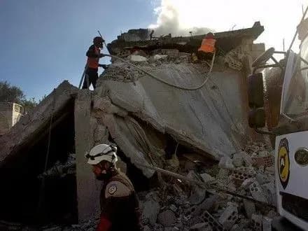 Внаслідок авіаудару ВКС Росії по Ідліб загинуло вісім осіб