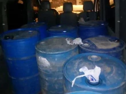 Незаконну партію спирту прикордонники виявили на Вінниччині