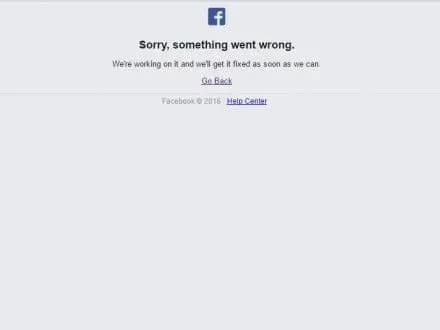 У роботі Facebook стався збій
