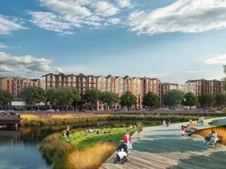 Будівництво одного з найбільших житловик комплексів України ЖК Scandia в онлайн-режимі