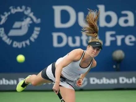 Е.Світоліна вийшла у фінал тенісних змагань в Дубаї
