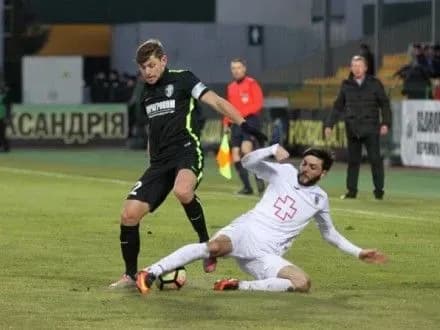 Покер С.Куліша приніс "Олександрії" перемогу над "Волинню"