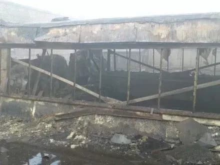 Пожежа сталась на підприємстві на Донеччині
