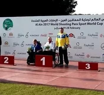 Українські паралімпійці посіли друге командне місце на Кубку світу з кульової стрільби