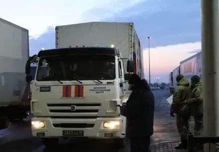 Черговий "гумконвой" РФ в'їхав на Донбас