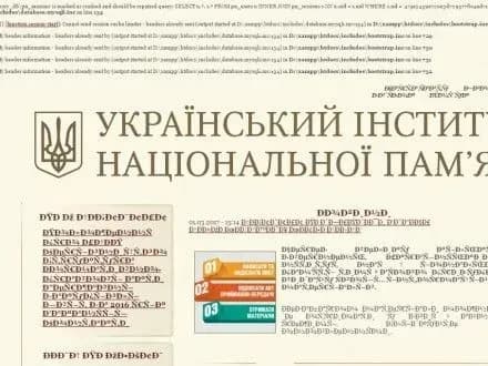 В Інституті нацпам'яті повідомили про атаки на свій сайт