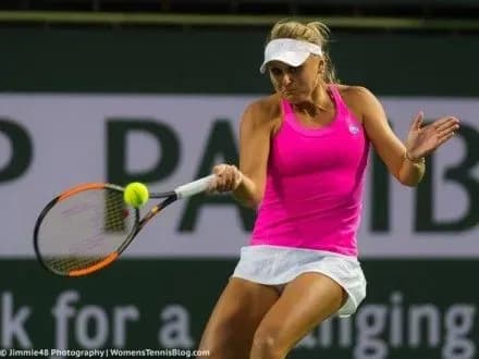 Тенісистка К.Козлова поступилася на старті змагань в Індіан-Веллс