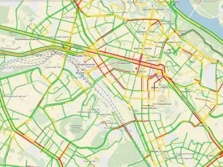 Пробки в Киеве достигли шести баллов