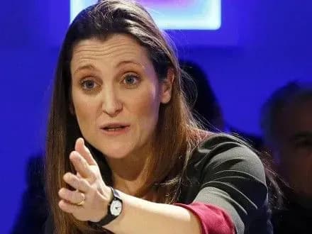 Голова МЗС Канади Х.Фрілянд звинуватила Росію у брехні про її родичів