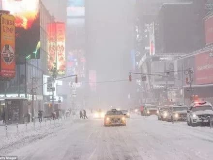 Через негоду у Нью-Йорку оголосили надзвичайний стан
