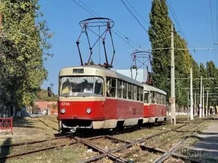 Трамвай зійшов з рейок в Одесі