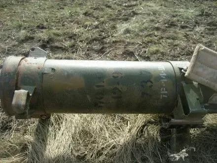 СБУ виявила вогнемет російського виробництва у районі Світлодарської дуги