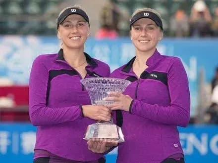 Сестри Кіченок тріумфували на тенісному турнірі в Шеньчжені
