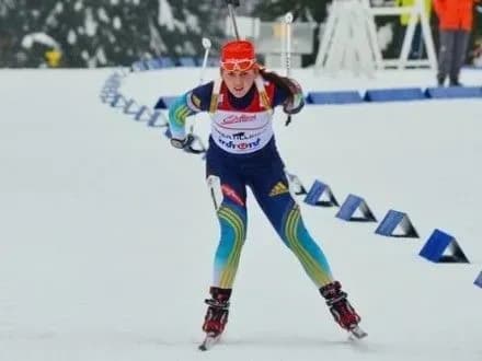 Біатлоністка І.Варвинець стала найкращим снайпером Кубка світу