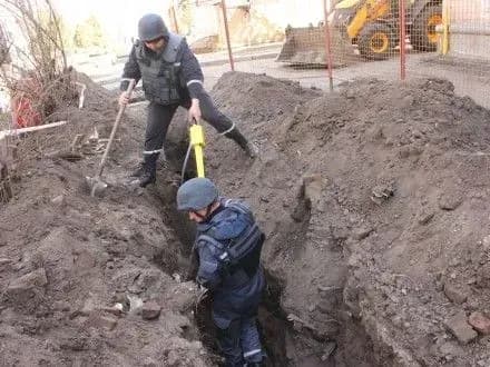 В центрі Черкас сапери виявили снаряд