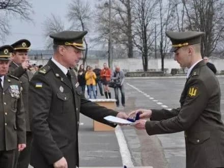 Відбувся випуск офіцерів у військовому інституті Житомира