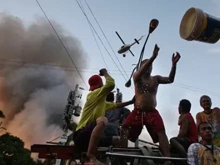 У столиці Шрі-Ланки велетенська гора сміття обвалилась на помешкання місцевих жителів