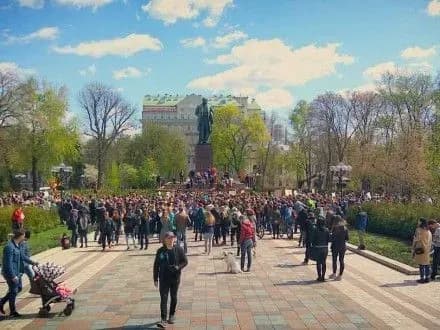 Акция "Цирк без животных" прошла в Киеве