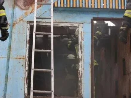 У Запоріжжі горів голуб'ятник