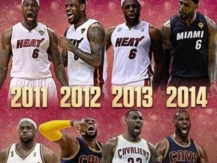 Л.Джеймс перевершив рекорд М.Джордана за набраними очками в плей-оф НБА