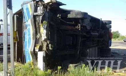 Стали відомі подробиці ДТП з пасажирським автобусом на Запоріжжі