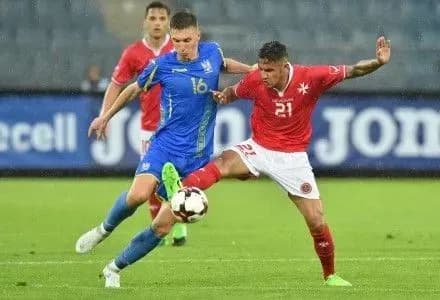 Збірна України мінімально поступилася Мальті
