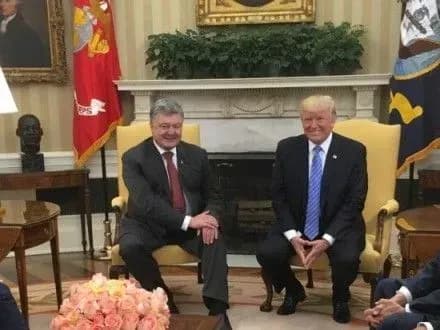 П.Порошенко зустрівся з Д.Трампом (доповнено)