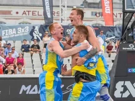 Чоловіча збірна України виграла груповий етап ЧС з баскетболу 3х3