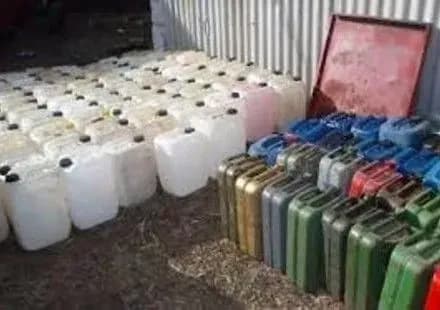 На Полтавщині податківці вилучили нелегального пального на понад 1 млн гривень