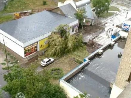 У Сумах троє людей постраждали від урагану