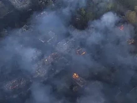 Рятувальники ліквідували пожежу в зоні відчуження