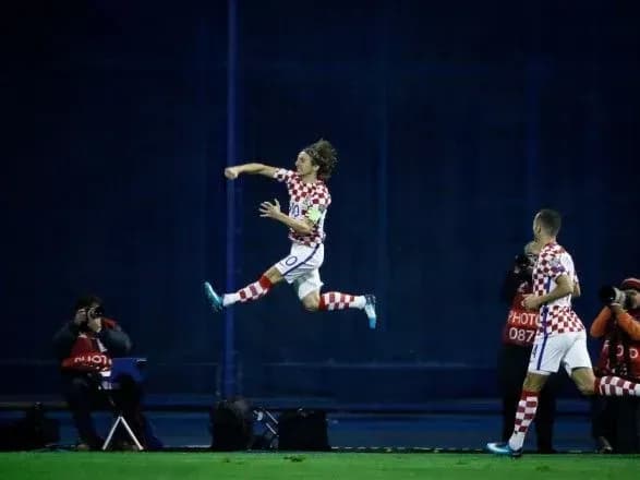 Хорватія розгромила Грецію у першій грі плей-оф відбору до ЧС-2018