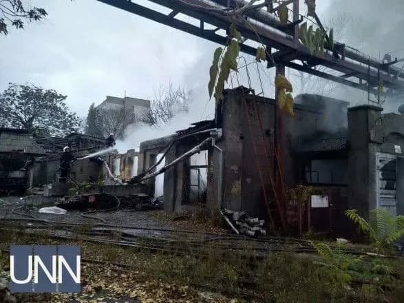 В Одесі горів кондитерський цех