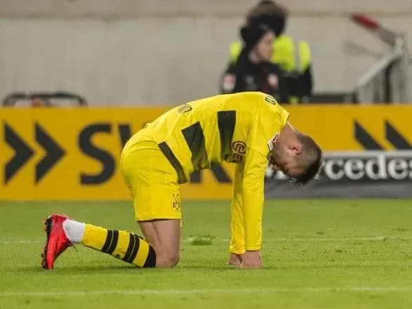 Ярмоленко у складі "Борусії" зазнав третьої поразки поспіль у Бундеслізі