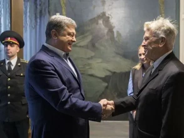 Порошенко провів зустріч із американським кінорежисером Девідом Лінчем