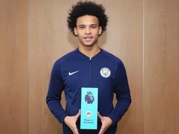 Футболіста "Манчестер Сіті" визнано найкращим гравцем місяця в АПЛ