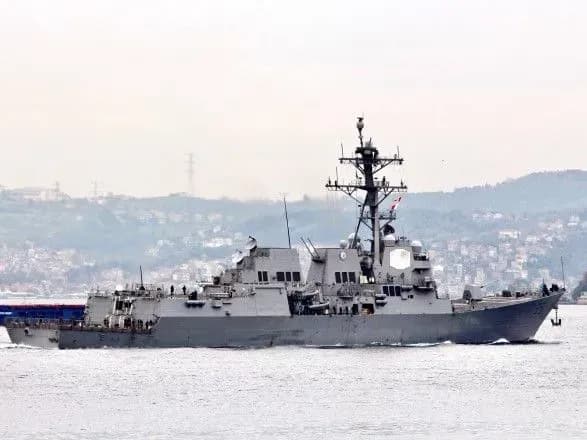 Американський ракетний есмінець прямує до Одеси