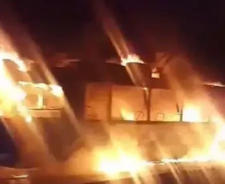 У Харкові на ходу загорівся тролейбус з пасажирами