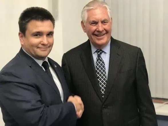Клімкін провів переговори з Тіллерсоном