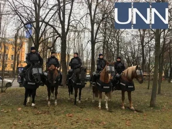 Близько тисячі поліцейських забезпечують порядок у центрі Києва
