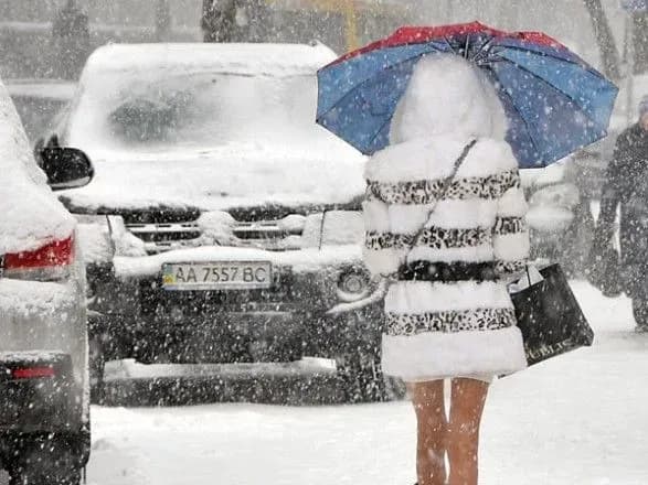 Київ і завтра засипатиме снігом