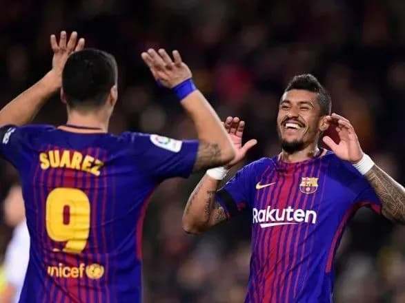 Дублі Суареса і Пауліньо принесли "Барселоні" виграш над "Депортіво"