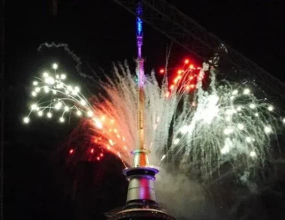 Нова Зеландія першою зустріла Новий рік