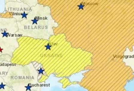 США визнали Україну безпечнішою, ніж Росія для подорожей