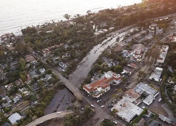 Кількість загиблих через зсуви в Каліфорнії зросла до 19