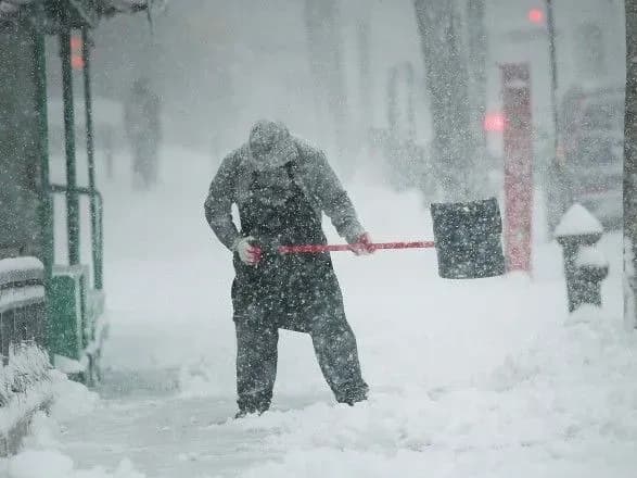 Укргідрометцентр очікує пік снігопадів ближче до ранку 18 січня