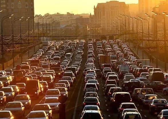 У столиці рівень ранкових заторів оцінюється в 5 балів