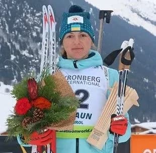 Біатлоністку Варвинець оголошено найкращою спортсменкою січня в Україні