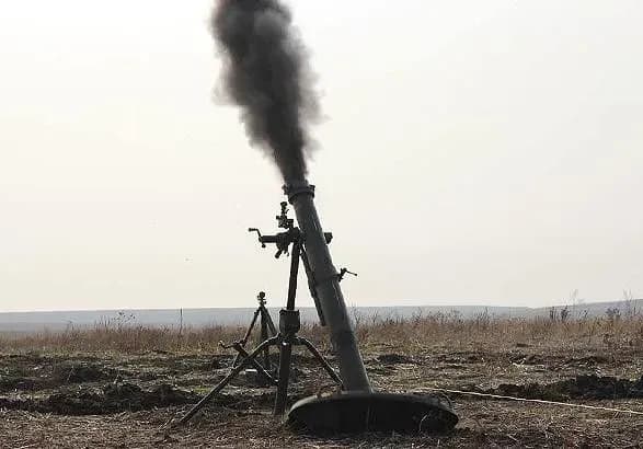 Минулої доби бойовики випустили по позиціях сил АТО 27 мін